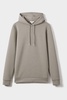 Interlock Jersey Hoodie in Taupe