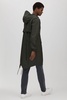 Rains Fishtail Parka in Dark Green