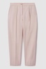 Tapered Suit Trousers with TENCEL™ Fibers in Pink