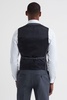 Five Button Wool Slim Fit Waistcoat in Airforce Blue