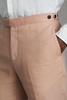 Slim Fit Adjuster Trousers in Pink