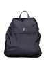 Eco Chic Blue Backpack with Contrasting Details