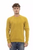 Alpha studio Yellow Wool Sweater