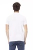 Baldinini Trend White Cotton Polo Shirt