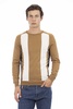 Baldinini Trend Brown Cotton Sweater