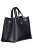 Elegant Blue Handbag with Versatile Handles