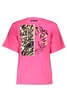 Cavalli Class Pink Cotton Tops & T-Shirt