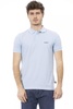 Baldinini Trend Light-blue Cotton Polo Shirt