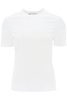 Tory Burch Regular T Shirt With Embroidered Logo