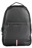 Sleek Black Contrasting Detail Backpack