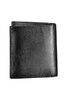 Sleek Black Leather Wallet with RFID Block