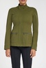 bronte jacket in moss green