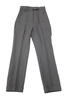 tailored pants in grey viscose