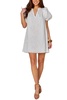 kelly eyelet dress in white