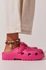 women's karlie buckle clog in pink