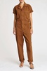 grover short sleeve field suit in spicy brown