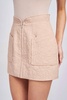 journee mini skirt in peony