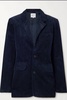 amelie corduroy blazer in navy