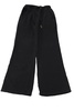 nia drawstring pants in black cotton