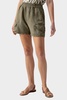 relaxed rebel standard rise short in burnt olive