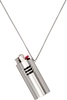 Silver Porterville Lighter Holder Charm Necklace