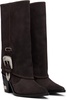 SSENSE Exclusive Brown Western Style Boots