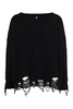 Pinko Distressed V-Neck Jumper