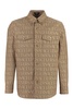 Versace Versace Allover-Jacquard Button-Up Shirt