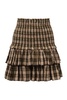 Isabel Marant Étoile Naomi Layered High-Rise Mini Skirt