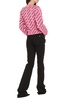 BALENCIAGA Pink Jacquard Crew-Neck Sweater for Women