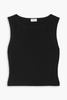 Rio cropped stretch-jersey tank