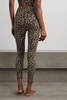 Let's Go leopard-print stretch leggings