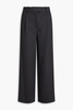 Novia wool-blend twill wide-leg pants