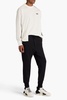 Tapered French cotton-terry sweatpants