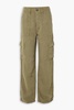 The Private Cargo high-rise straight-leg jeans