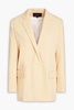 Lyocell-blend twill blazer