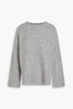 Normandie ribbed wool-blend sweater