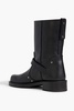 Maverick buckled leather ankle boots