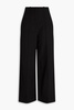 Woven wide-leg pants