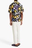 Felipe floral-print linen shirt