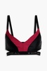 Limerence Energy two-tone stretch sports bra