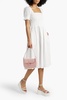 Holland broderie anglaise cotton midi dress