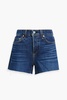 Dre frayed denim shorts