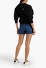 Dre frayed denim shorts