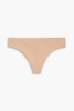 Genny stretch Pima cotton-jersey mid-rise thong