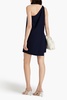 Kalia one-shoulder crepe mini dress