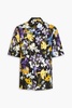 Felipe floral-print linen shirt