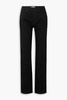 Smith high-rise straight-leg jeans