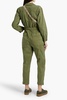 Expedition cropped TENCEL™-blend twill jumpsuit