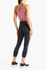 Attract Infinity one-shoulder cropped stretch top